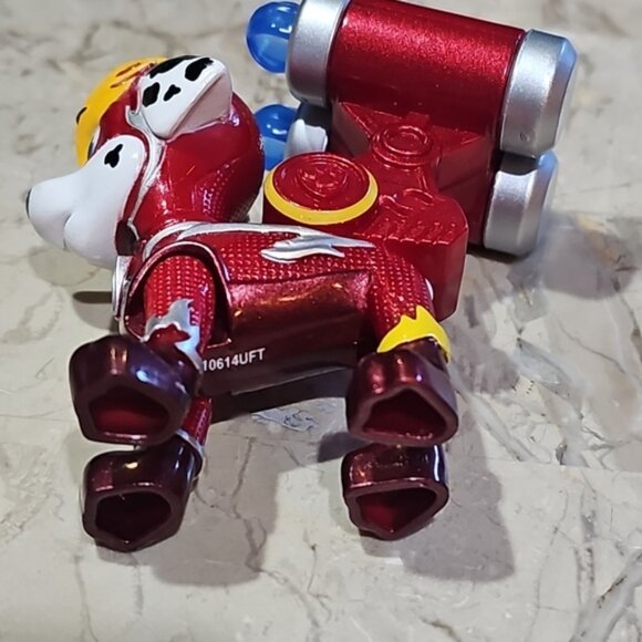 Span Master Toy PAW Patrol Marshall Action Pack Pup Figure with Action Feature - Picture 6 of 6